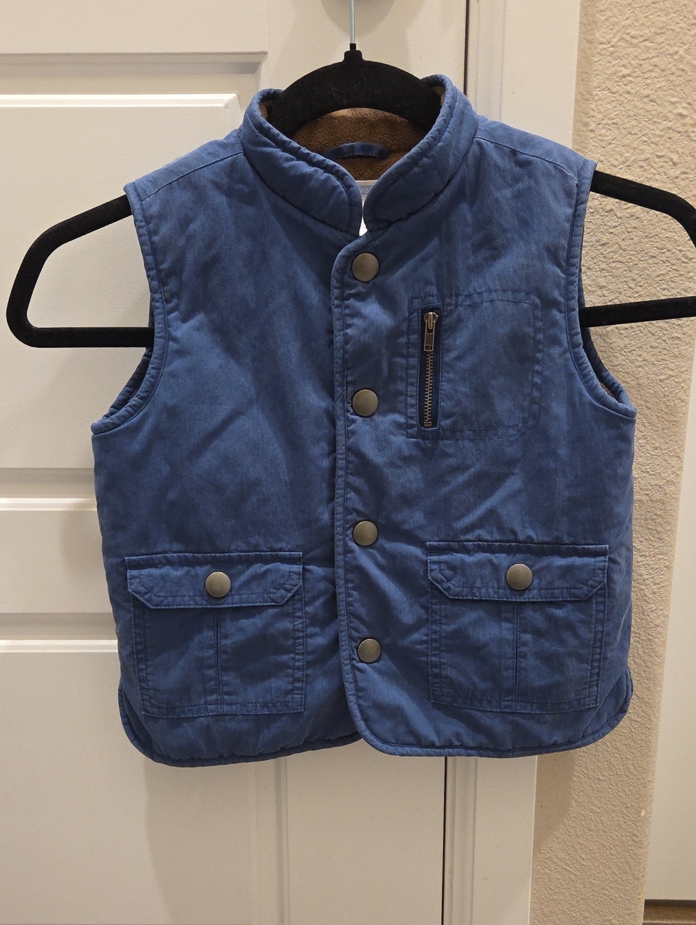 Janie and Jack Blue Puffer Vest